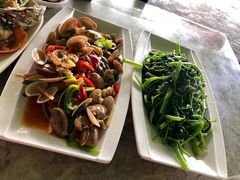 清炒空心菜-四川小胡子海鲜(丁村万人海鲜广场店)