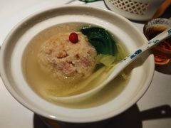 蒲菜狮子头-醉舍·新淮扬菜(长宁龙之梦店)