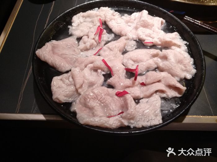锅哥有料老火锅(金港国际店)水晶牛肉图片