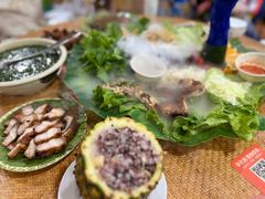 -沐毫傣泐云南菜孔雀宴•手抓饭傣味烧烤(曼听公园店)