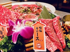 特等和牛三种拼盘-板前十胜·和牛烧肉专门店(北京总店)