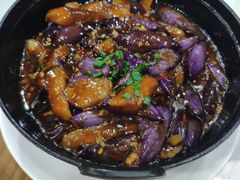 尖椒肉末茄子-上海小菜餐厅(理工大学店)