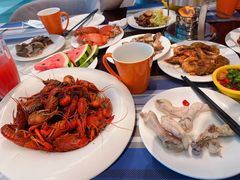 -上海大船酒店-沙滩餐厅