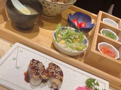 鹅肝鳗鱼双拼-柏鮨寿司.刺身.定食(米山町地中海店)