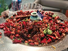 招牌干锅辣鸭头-路边羊烧烤酒场(宝带路店)