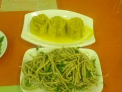 芥末堆和豆腐丝-北京小肠陈饭庄(方庄店)