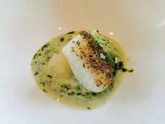 蒸银鳕鱼-Jean Georges