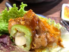 -明洞阿姨·韩式酱蟹烤肉·创意料理(三元桥店)