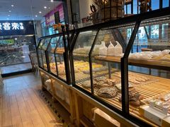 面包甜点陈列柜-托斯卡纳烘焙意大利餐厅(五天地店)