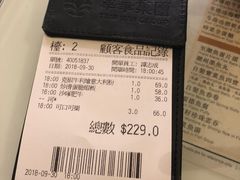 账单-翠华餐厅(旺角文华商场店)