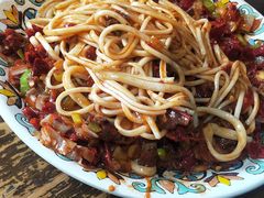 -歹歹的加个面过油肉拌面