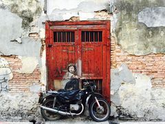 -槟城街头艺术街区