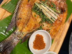 香茅草烤罗非鱼-云采云南菜(中山北路店)