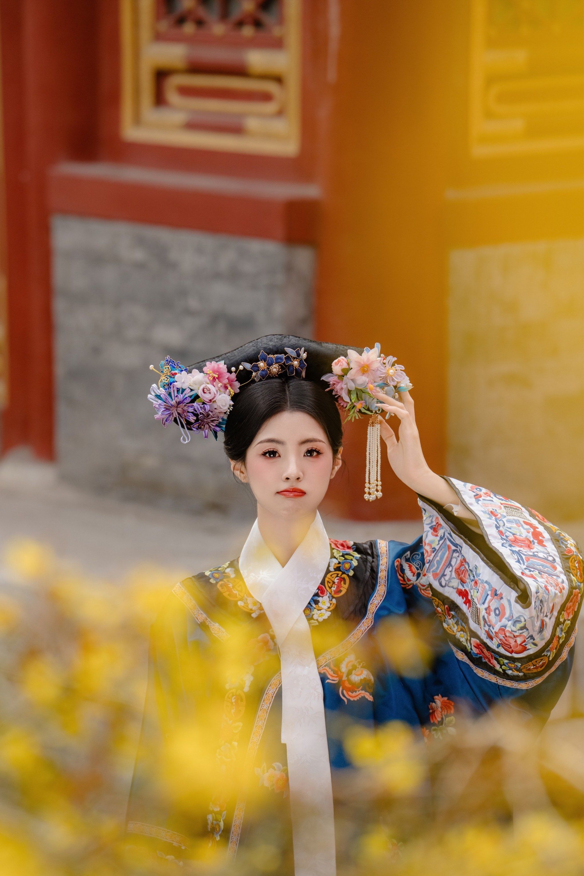 下次见面去拍清宫写真叭
