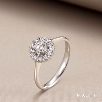 高级又百搭的钻戒，太阳花️