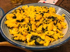 石耳炒鸡蛋-九华山聚龙大酒店