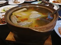 菌菇土鸡汤-萬國春·中菜馆(颐和公馆店)