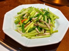 芦笋炒海鲜菇-茶肆(仙林店)