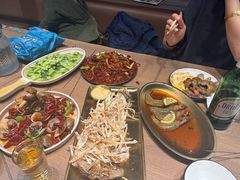 -街角等你.大连海鲜烧烤.经典铁板海鲜串(西安路店)