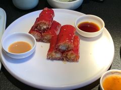 红米脆皮鲜虾肠-蝴蝶里·粤菜·点心(滨江龙湖店)