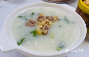 Chicken and Chinese Cabbage Rice Porridge