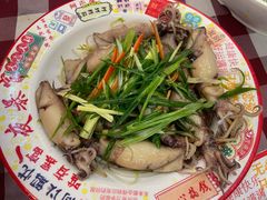 白灼膏鱿鱼仔-吉源大排档·鱼生·海鲜(烧烤彩印厂店)
