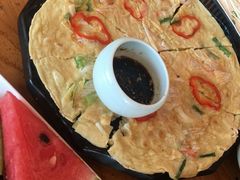 海鲜葱饼-三千里韩式炭火烤肉(南八马路店)
