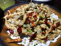 椒盐杏鲍菇-凯撒尔新疆特色主题餐厅(青山店)