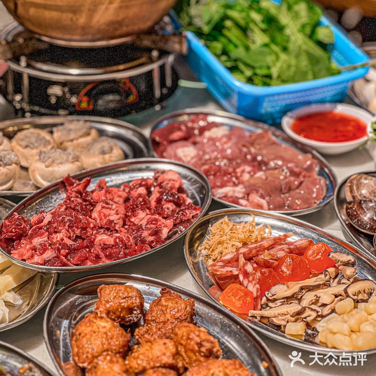 汶和记粥底火锅,一人一煲,食材新鲜超好吃‼️