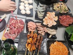 -啊美丽炭火烤肉(滑翔一店)