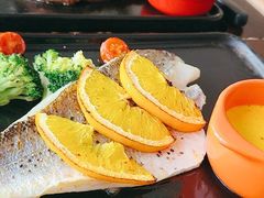 烤海鲈鱼·牛排拼盘-必胜客(永泰店)