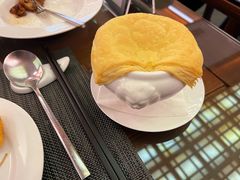 酥皮法式蘑菇汤-大佛寺高级素食自助餐厅