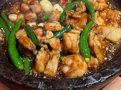 酱爆石锅蛙-绿茶餐厅(蓝色港湾店)