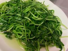 清炒鸡毛菜-翠茗农庄土菜馆(天目湖店)