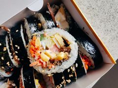 玉米粒沙拉紫菜包饭-传闻来紫菜包饭·打糕(西塔韩百店)
