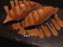 三文鱼火焰寿司-天狗山料理(省体店)