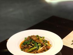 蒜苗回锅肉-成都钓鱼台精品酒店-品聚·成都餐厅