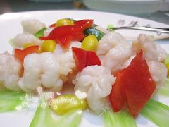 清炒虾仁-懋隆金阁·博山菜