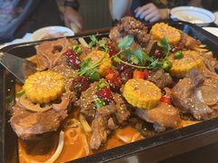 -沙力海美食城 西北特色菜 烤肉店(北门坡店)