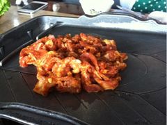 辣五花肉-郑阿姨的家·이모네·韩料&烤肉(武川路店)