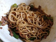 青椒肉丝盖浇面-花园茶楼(兴城西路店)