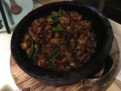 酱爆石锅蛙-绿茶餐厅(西单老佛爷店)