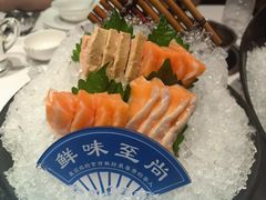 三文鱼鹅肝拼盘-海月轩海鲜豆捞(紫金塔店)
