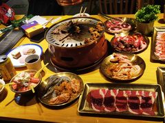 牛油鸳鸯锅底-8号苑自助烤场(西单店)