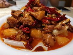 新疆大盘鸡-巴扎美食·新疆菜·西域歌舞表演餐厅(新疆大厦店)