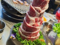 和牛富士山原切黑牛-合易泓烤肉•首创生椰大油边(宁山路店)