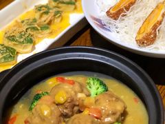 泰式咖喱味狮子头-HOME餐厅粤菜 融合菜