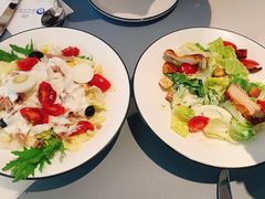 鸡肉沙拉-伊斯坦布尔土耳其清真咖啡餐厅