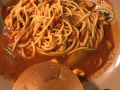 西红柿辣鸡意大利面-Cafe Alice咖啡爱丽丝(奥城店)