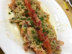 蒜蓉蒸九節蝦-旺富东海大酒楼(海鲜街店)